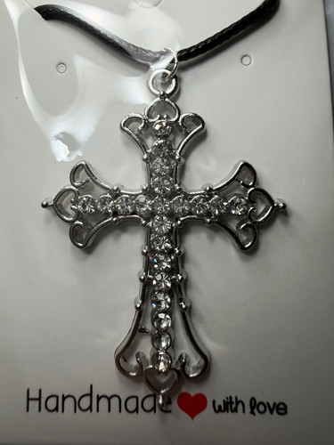 Halskette kreuz anhänger mit - kreuz-anhänger,