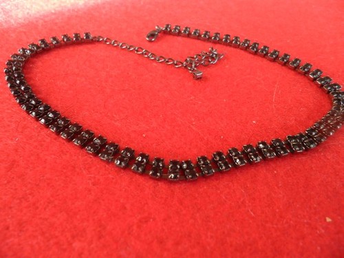 Collier halskette schwarz - collier,,