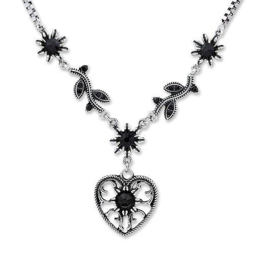 Trachtenkette edelweiss herz - edelweiss,