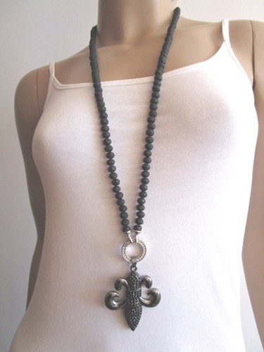 Strass hals kette - kette, perlen