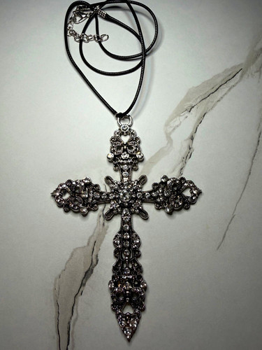 Halskette kreuz anhänger - halskette, kreuz-anhänger