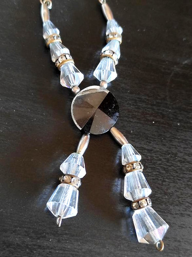 Vintage modeschmuck halskette - modeschmuck,