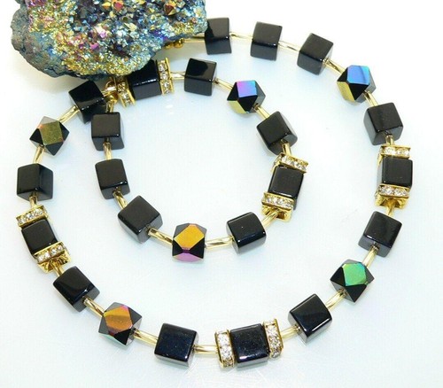 Halskette collier würfekette - collier,