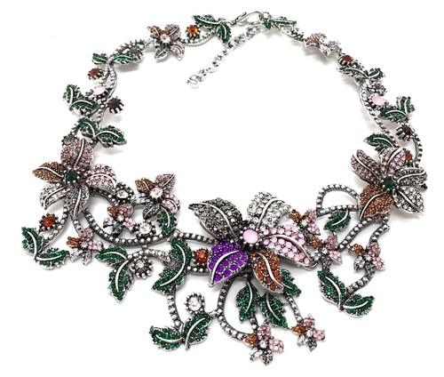 Statementkette halskette mit - statementkette,