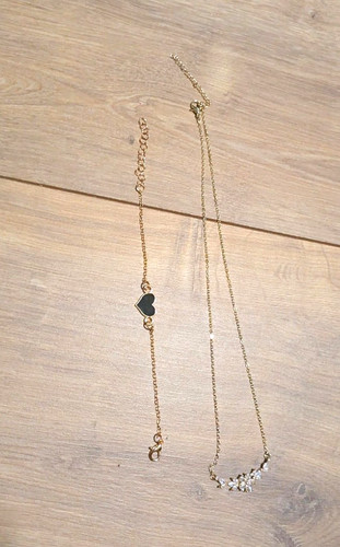Damen hals und handkette - hals-,