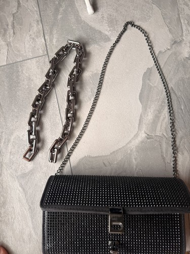 Umhängetasche clutch schwarz - umhängetasche/clutch,