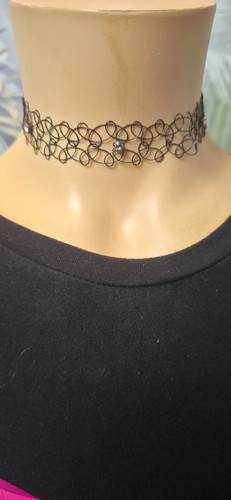 Tattoo choker schwarz - tattoo,