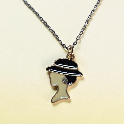 Vintage kette mit - vintage, lady