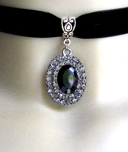 Halsband kette strass - kette,